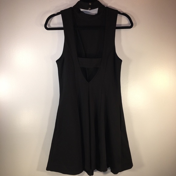 Free People Skater Choker Low Back Dress Size S - Picture 4 of 8